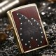 thumbnail image 2 of Emblema Zippo Black Flame más ligero Pocket Gold Dust, 2 of 5