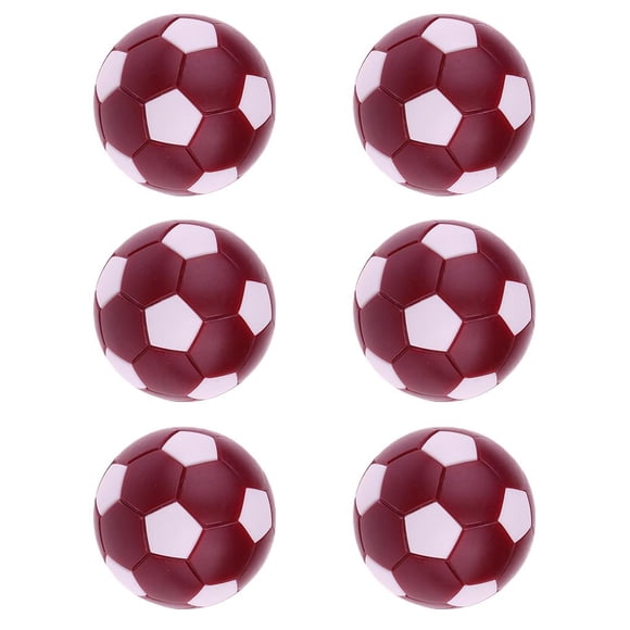 Futbolín de fútbol de mesa de fútbol 36mm plástico foosball rojo oscuro