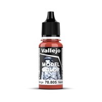Paint Vallejo Model Color Naranja Alemán, 17 Ml