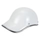 thumbnail image 3 of Casco De Motocicleta Deportes Cara Abierta Gorra De Béisbol Ajustable Medio Casco Niñas Blanco, 3 of 3