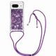 thumbnail image 4 of Funda FOXDOCK para Google Pixel 8 con Cuerda Ajustable, Brillo Líquido, Protección Antigolpes y Lente – Ideal para Regalo, 4 of 6