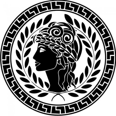 Rienda Libre Graphics - Decomural Patrician Woman Ancient Greece Ws-32834