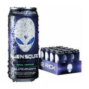 Pack X12 Pre Entreno Liquido Supernova 473Ml - Alien Squad Energy