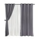 thumbnail image 1 of Set Cortina jqd Rustica 8pzas Argolla 140x220 Taupe, 1 of 2
