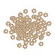 thumbnail image 1 of 500 Cuentas Espaciadoras De Margaritas Para Hacer Joyas, Pendientes, Oro KC, 1 of 5