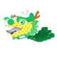 thumbnail image 2 of Kits De Materiales DIY, Decoración De Utilería, Dragón De Papel Hecho A Mano Para Fiesta, Festival De Primavera, Verde, 2 of 5
