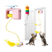 Genérico - Juego Interactivo De Estimulación Para Gatos Rosa