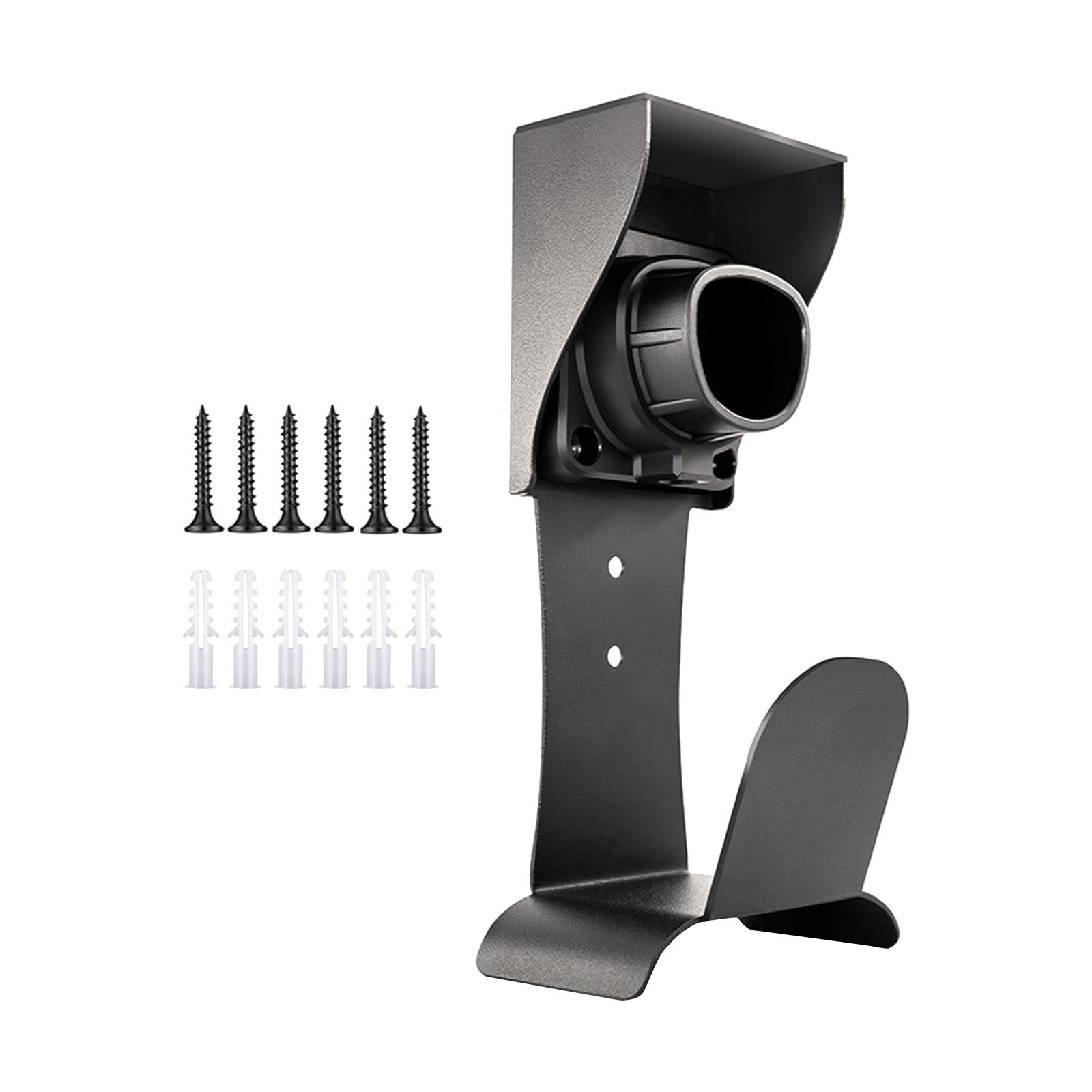 Magideal - Soporte De Pared Para Carga Ev, Organizador De Cables Para Coche Eléctrico Profesional, Soporte De Conector De Fácil Instalación, Soporte De Pared