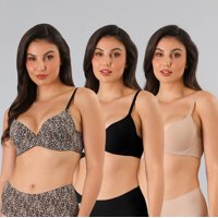 Pack 3X Sosten Perfect Cover Micro Flores Mujer 25601-172