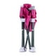 thumbnail image 5 of Silla de Comer Plegable Camping XT01 Rosa, 5 of 6