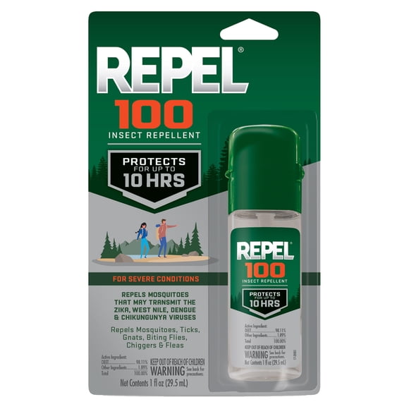 Aerosol repelente de insectos Repel 100, 30 ml, 98% DEET