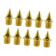 thumbnail image 5 of 10 Piezas Al Aire Libre De Acero Al Carbono Spikes Spikes Replacement Golden, 5 of 5