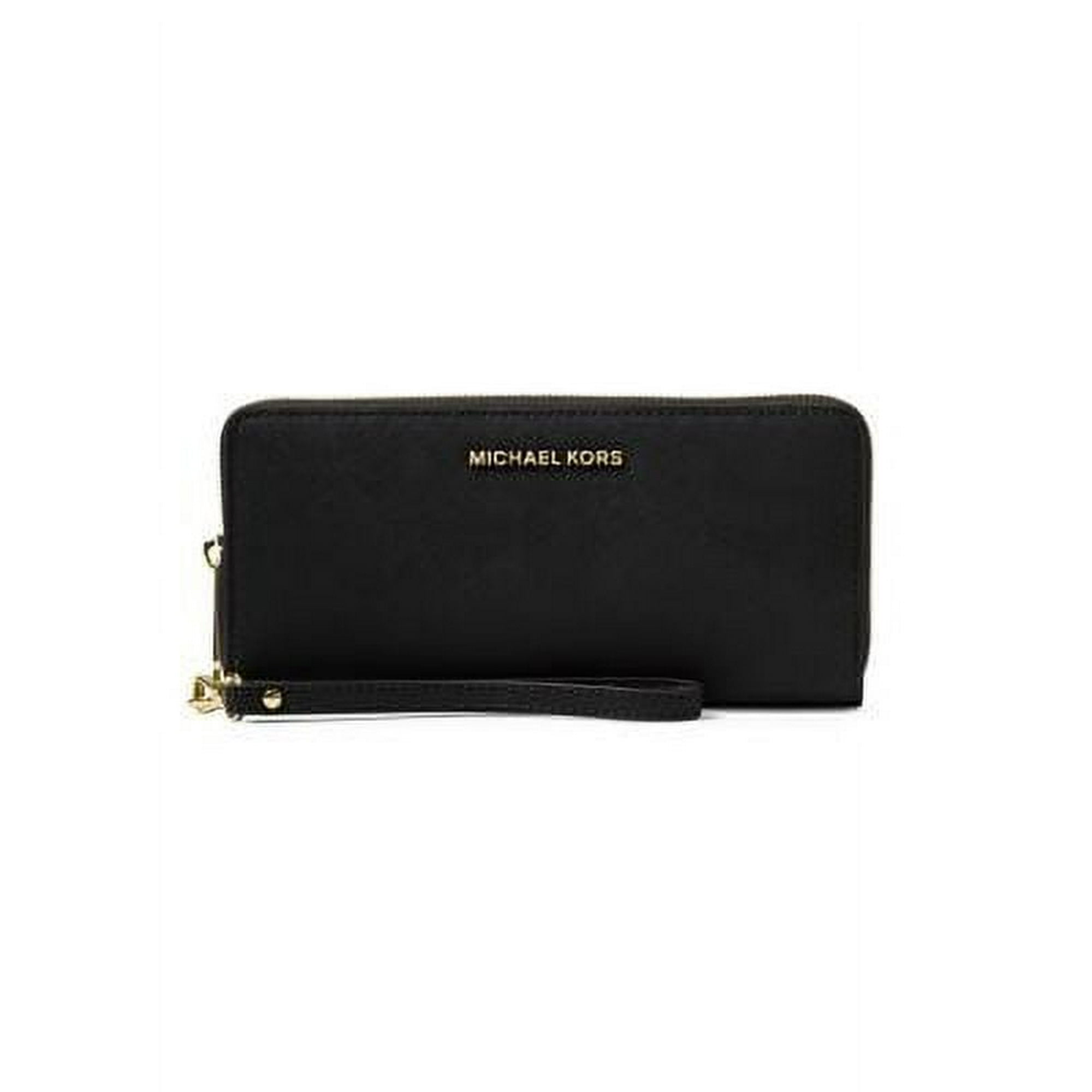 Cartera Larga Michael Kors Jet Set Negra