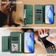 thumbnail image 3 of FOXDOCK Funda Tipo Cartera para Tecno Camon 40 Pro 4G Cuero PU con Cremallera y Correa de Muñeca, Ranuras para Tarjetas, Soporte Plegable, Cierre Magnético, 3 of 5