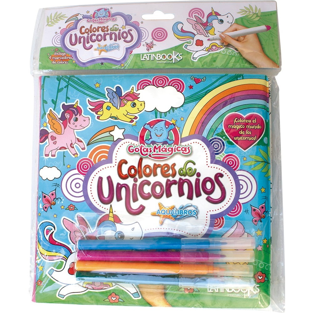 Zig-zag - Libro Gotas Mágicas - Colores De Unicornios