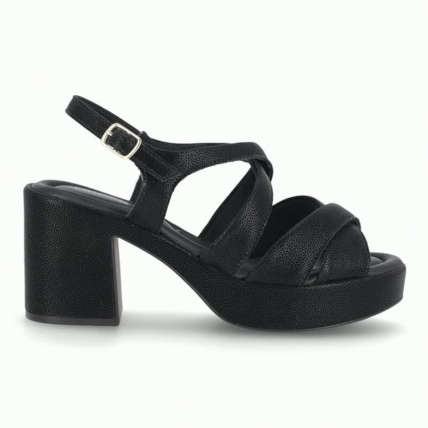 Sandalia Mujer Negro Marcia Piccadilly