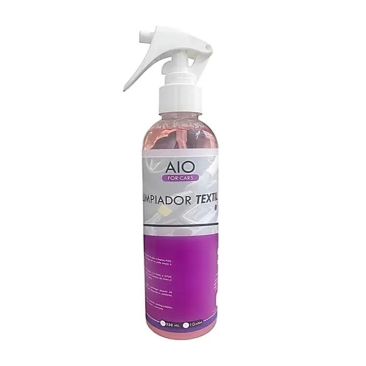 Aio - Limpiador Textil & Tapicería Multiusos Autos Y Hogar 250 Ml