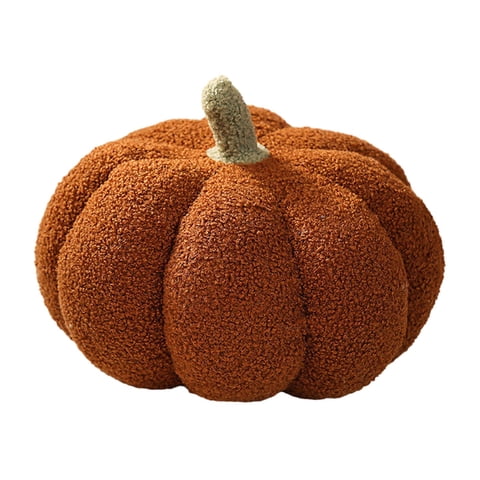 Bothyi - Almohadas De Calabaza De Halloween, Cojín Decorativo De Felpa Para Sofá, Dormitorio, Sofá, Marrón
