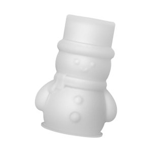 Magideal - Modelo De Vela Modelo De Resina De Vela Artesanía Adornos De Decoración Del Hogar, Suministros De Bricolaje Fabricación De Velas Hechas A Mano Reutili Muñeco De Nieve