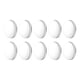 thumbnail image 1 of 10x Pesas para Cortinas de Ducha Peso Añadido Exterior Sin Ruido Pesas Colgantes para Cortinas blanco, 1 of 5