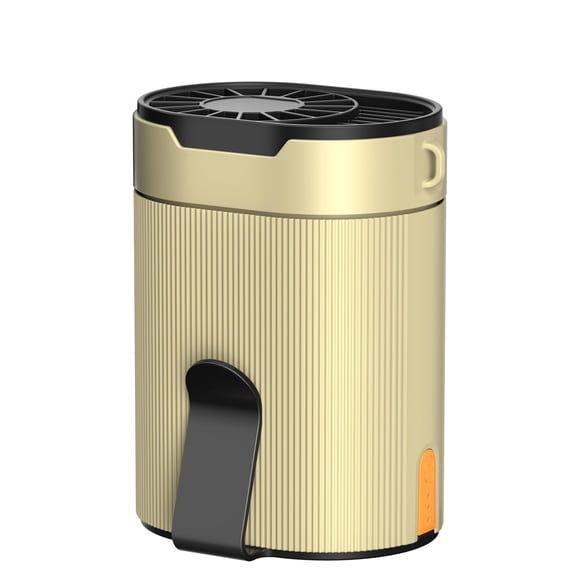 Ventilador portátil COZOME de doble clip Turbo 6600 RPM con batería de 25 h