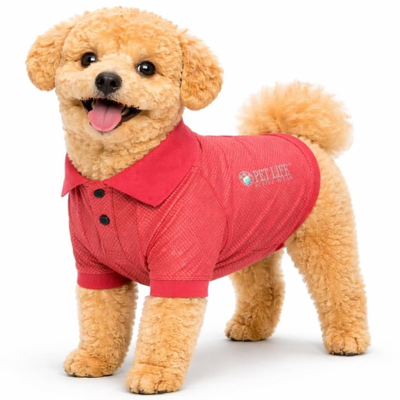 Playera polo para perro Dog T-Shirt Pet Life Active Fur-Flexed Relax-Stretch
