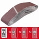 thumbnail image 3 of Set 3 Bandas Abrasivas 100x915mm (1xg60; 1xg80; 1xg120) Kwb rojo, 3 of 7