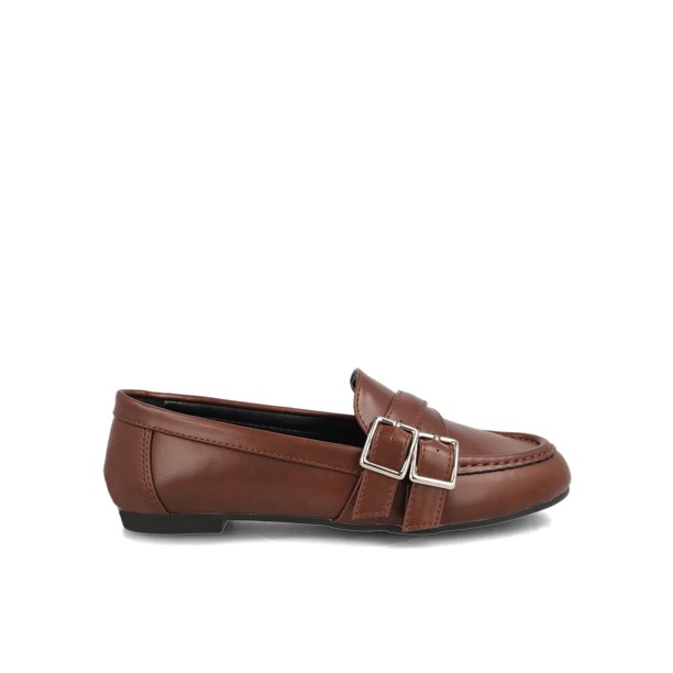 Mocasín Mujer Bata Virginia Café Oscuro