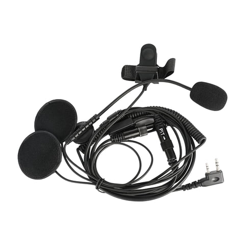 Ioensy - Casco De Motocicleta Auricular Motociclismo Radio Bidireccional Walkie Talkie Auricular