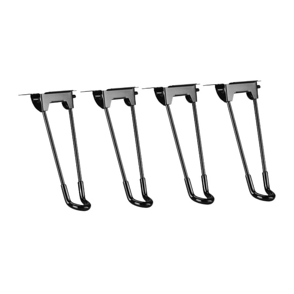 Horquilla plegable para patas de mesa, accesorios de 4 piezas, piezas de hierro sólido, patas de Clip para el pelo fáciles de instalar, patas de escri Altura 35cm