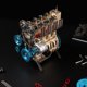 thumbnail image 3 of Modelo de motor TECHING de 4 cilindros 15 cm 4,7 kg, 3 of 9