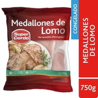 Medallones De Cerdo Lomo Centro 750 G Super Cerdo