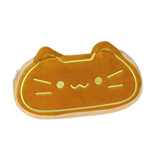 Magideal - Estuche De Lápices Bolsa Para Bolígrafos Organizador Multiusos Neceser Portátil Ligero Con Diseño De Gato Adecuado Para Mujeres Y Niñas Para Escuela O Amarillo