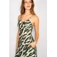 thumbnail image 4 of Vestido Largo Estampado Josefa Verde verde S, 4 of 5