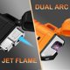 thumbnail image 2 of Encendedor Laffizz impermeable, paquete de 2 unidades, resistente al viento, recargable por USB, 2 of 6