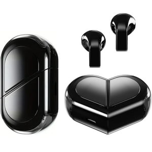 Aaronmei Auriculares Bluetooth 5.3 Negro