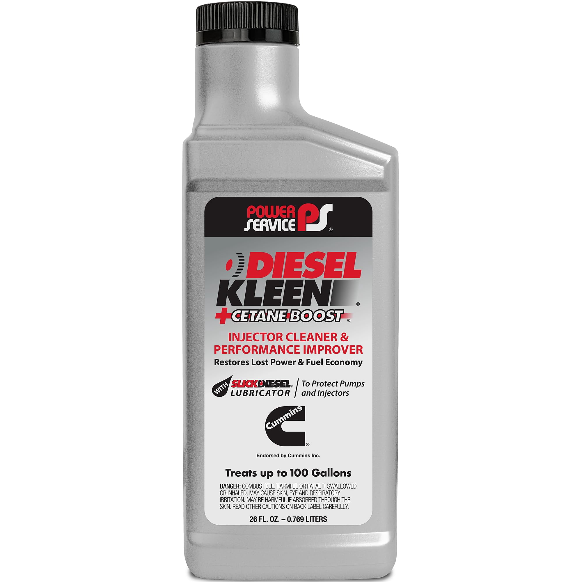 Limpiador De Inyectores Power Service Diesel Kleen 770 Ml Paquete 12 Unidades