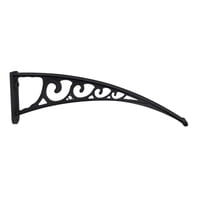 Ioensy - Soporte Estable Para Toldo, Soporte Para Sombrilla Para Puerta De Porche, Balcón, Negro