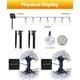 thumbnail image 2 of Luces de cadena solares Brightown, 2 paquetes, 120 LED, 22 m, impermeables, 2 of 7