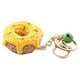 thumbnail image 1 of Llavero con forma de donut de lana, colgante para bolso de coche, llavero para mujer, 1 of 5