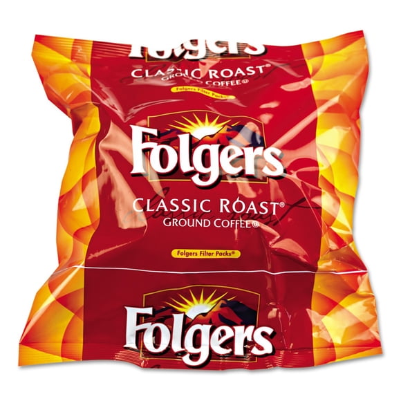 Paquete de filtros de café Folgers Regular, 0.9 oz, premedido