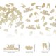 thumbnail image 3 of Confeti Gybeizhu para Compromiso, 120 Piezas, Dorado, 3 of 3
