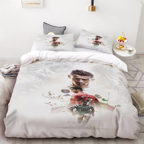 Duvet Cover Set Football Star CR Bedding Set 3d Bedding Digital Printing Bed Queen Size Fashion Design Comforter SetBed Sheets