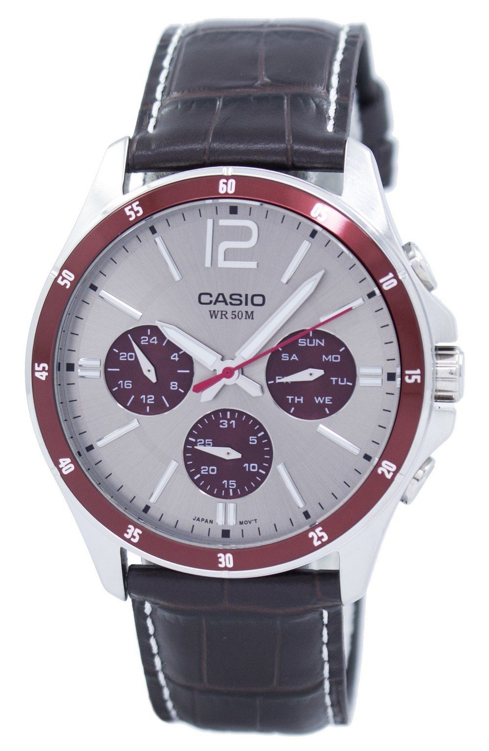 Casio - Reloj Enticer Analógico De Cuarzo Mtp-1374L-7A1Vdf Mtp1374L-7A1Vdf Para Hombre