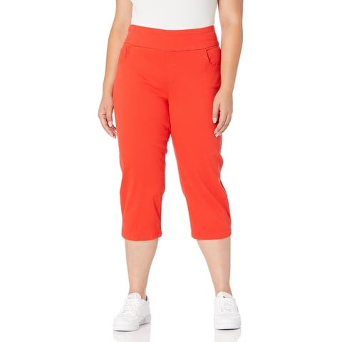 Pantalones Capri Gloria Vanderbilt Amanda Con Cintura Alta Y Tiro De 53 Cm