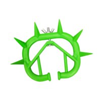 Magideal - Anillo De Nariz De Destete De Ganado, Tope De Ternero, Herramienta De Destete Para Terneros, Evasión De Leche De Animales De Granja, Anillo De Nariz 9.2Cmx7.5Cm