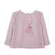 thumbnail image 1 of Polera Bebé Niña Manga Larga Bailarina y Brillos Palo Rosa, 1 of 3