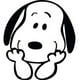 thumbnail image 1 of Sticker Snoopy Happy Face Caricatura Auto Camioneta, 1 of 2