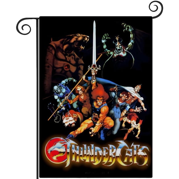 Bandera de Jardín Temática Thundercats Desmarcar 28cm x 45cm