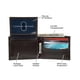thumbnail image 3 of Billetera de piel Tommy Hilfiger Hombre Pliegue fino Canela claro, 3 of 3